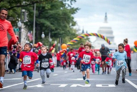 The annual Race for Every Child leads participants through the heart of Washington, DC and is followed by the popular 100-yard Kids Dash down Pennsylvania Avenue – a reminder of why so many participate. (Photo: Business Wire)