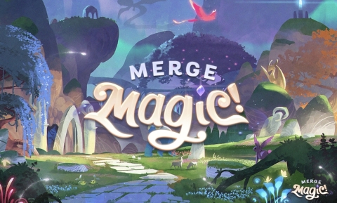 New Puzzle Adventure Game Merge Magic! (Graphic: Business Wire)
