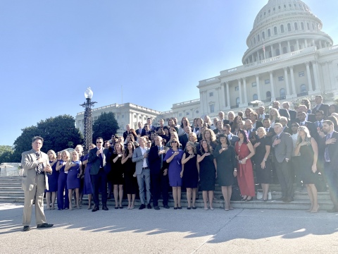 More than 125 direct sellers from across the United States join the Direct Selling Association for DSA Capitol Hill Day to meet with Members of Congress. (Photo: Business Wire)