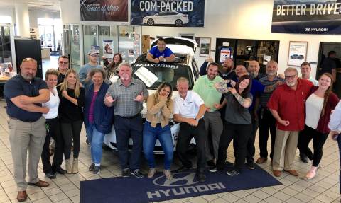 The fun and helpful team at Lithia Hyundai of Reno (Photo: Business Wire)