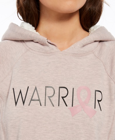 Shop The Pink Shop in-store and online at Macy’s this October to support breast cancer Thrivers. Ideology Warrior Sherpa Hoodie, $59.50 (Photo: Business Wire)