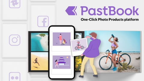 PastBook - One Click Photo Products platform - new brand identity (Graphic: Business Wire)