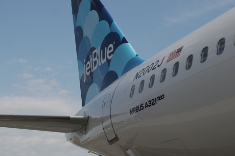 On Sept. 24, 2019 JetBlue announced its newest aircraft, the Airbus A321neo, officially entered scheduled service marking the start of a new and exciting future for the customer-favorite airline’s modern fleet. (Photo: Business Wire)