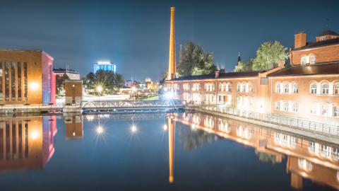 Tampere Region is known of its long industrial heritage and as a center of technology, often going in the forefront of development. Rapid Tampere collaboration accelerator is yet another example enabling the continuum of innovations. Photo: Laura Vanzo. (Photo: Business Wire)