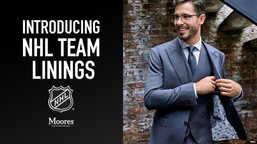 Moores Clothing for Men Partners With the National Hockey League