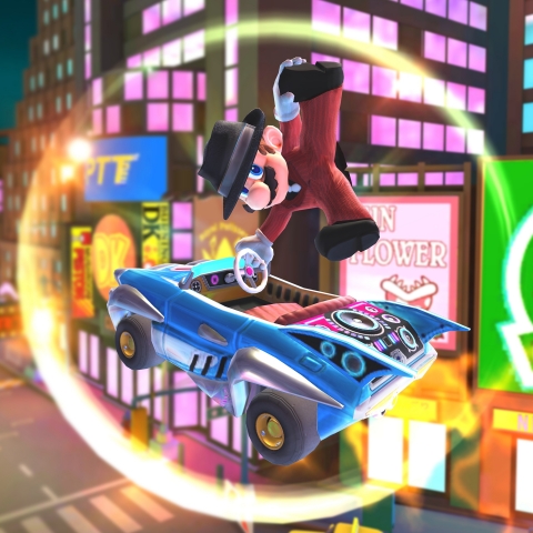 In Mario Kart Tour, players will use intuitive touch controls to boost, drift and speed their way to victory over a series of colorful courses, with some inspired by locations in the real world. (Photo: Business Wire)
