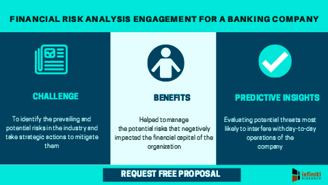 Financial risk analysis engagement for a banking company