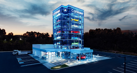 Carvana Debuts 22nd Car Vending Machine in Oklahoma City, First of its Kind in the Sooner State. (Photo: Business Wire)