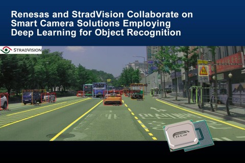 Renesas and StradVision collaborate on Smart Camera solutions employing deep learning for object recognition (Photo: Business Wire)