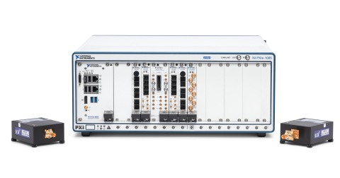 The NI mmWave Transceiver System with VDI radio heads (Photo: Business Wire)