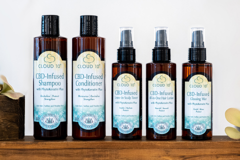 Cloud 10 CBD-Infused Hair Care (Photo: Business Wire)