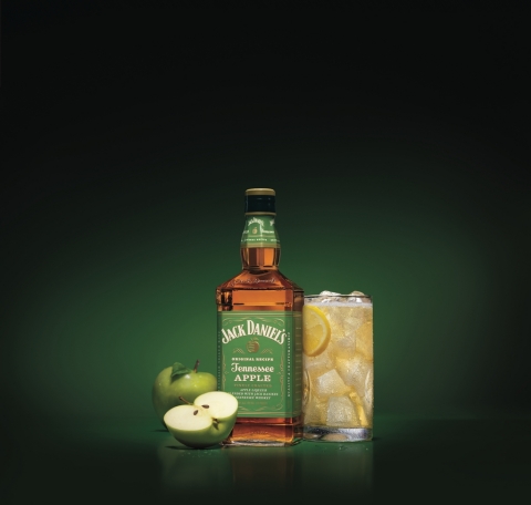 Introducing the newest member of the Jack Daniel's family: Jack Daniel's Tennessee Apple, a blend of Jack Daniel's Tennessee Whiskey with finely crafted apple liqueur. (Photo: Business Wire)
