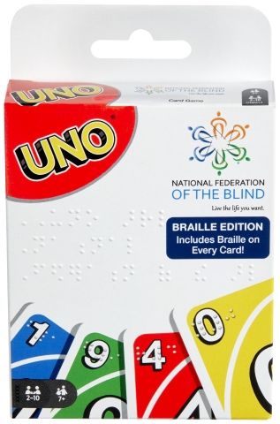 UNO® Introduces First Official Braille Deck (Photo: Business Wire)