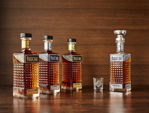 Belfour Spirits proudly announces the launch of its ultra-premium whiskey brand and family of products, The Spirit of Champions™. (Photo: Business Wire)