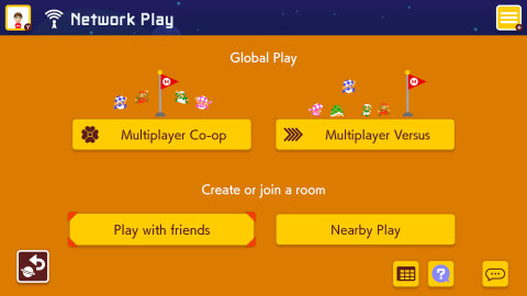 After downloading the free Version 1.1.0 update in the Super Mario Maker 2 game, you’ll now have the ability to play co-op and versus multiplayer with people on your Nintendo Switch friends list. (Graphic: Business Wire)
