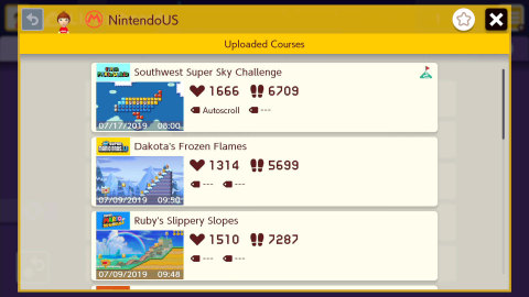 In addition to this multiplayer update, the free software update also adds a list of Official Makers in the Leaderboards section. Here, you’ll find new courses made by Official Makers, as well as ones created for collaborations or special events, like the courses played in last summer’s Super Mario Maker 2 Invitational 2019. (Graphic: Business Wire)