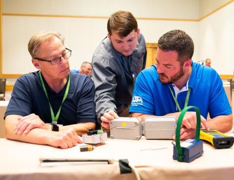 During the Sensus Reach Conference, attendees can join hands-on learning labs for smart water, gas and electric solutions. (Photo: Business Wire)