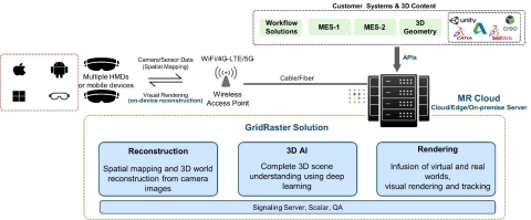System Overview of GridRaster MR Cloud Platform (Graphic: Business Wire)