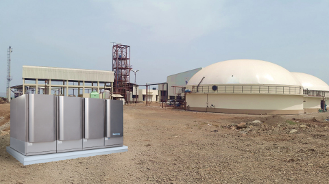 Rendering of Bloom Energy and EnergyPower biogas project in New Delhi, India (Photo: Business Wire)