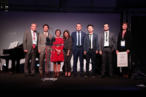 Pechoin Given the Young Scientist Prize at the 25th IFSCC Conference Held in Milan (Photo: Business Wire)