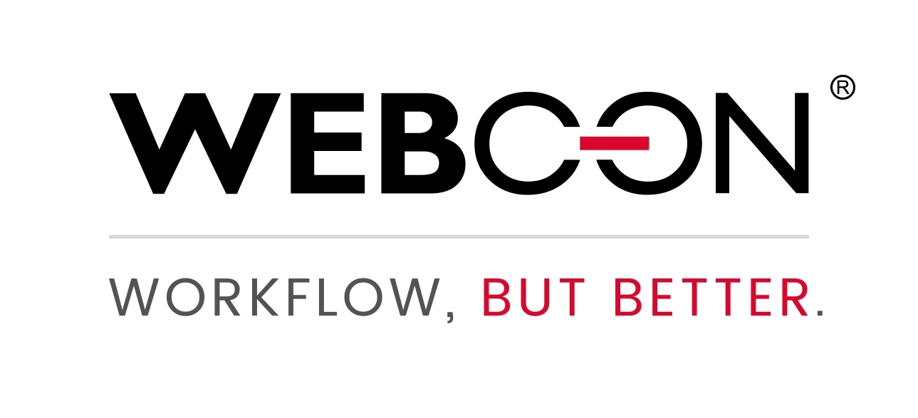 WEBCON logo and "Workflow, But Better" tagline