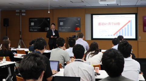 Mr. Takagi gave his presentation 2 (Photo: Business Wire)