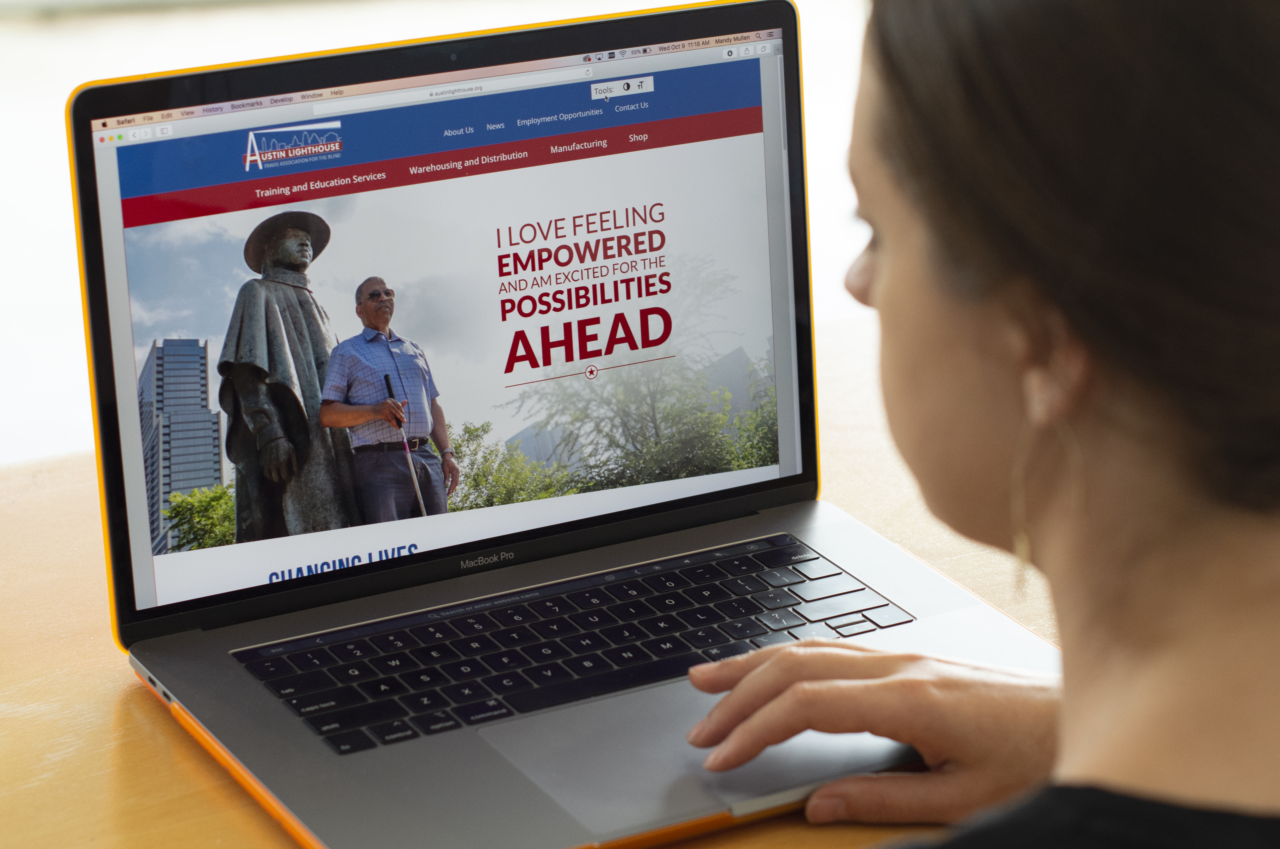 Austin Lighthouse Launches BlindFriendly site as Supreme Court