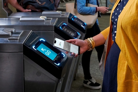 Cubic and Google Pay enable transit cards for Android phones. (Photo: Business Wire)