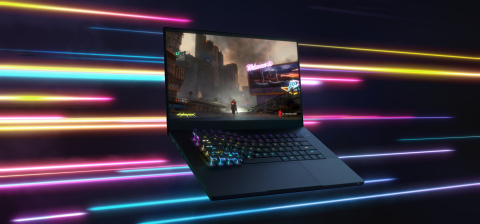 The new Razer Blade 15 Advanced with the world's first optical laptop keyboard. (Photo: Business Wire)