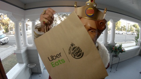BURGER KING® RESTAURANTS PARTNERS WITH UBER EATS FOR DELIVERY (Photo: Business Wire)