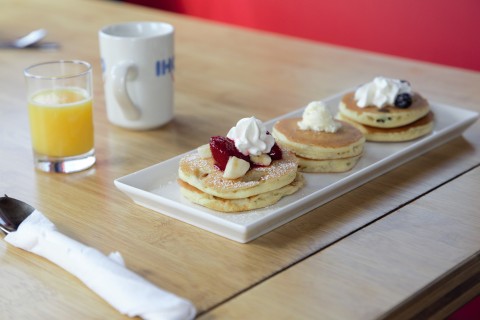 The Tiny IHOP Dinner Series will take place Thursday, December 12 through Sunday, December 15, 2019, at a secret location in Los Angeles, and those lucky enough to score a reservation will be treated to a tiny menu of IHOP dishes. Reservation booking available exclusively to MyHOP email club members. (Photo: Business Wire)