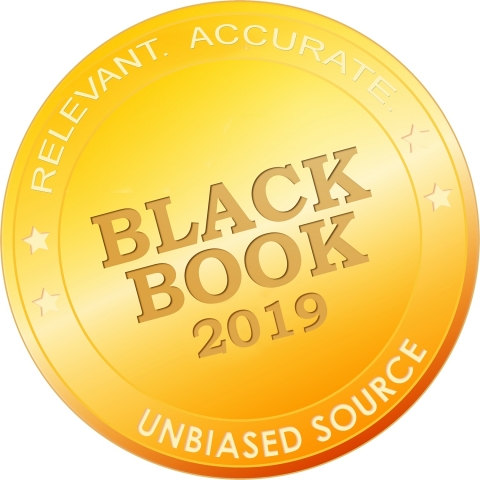 XIFIN was recently recognized as the No. 1 company for outsourced laboratory support and RCM according to a recent Black Book research survey. (Graphic: Business Wire)