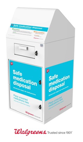 Walgreens and leading healthcare organizations have collected 885 tons of unwanted medication through safe drug disposal program. (Photo: Business Wire)
