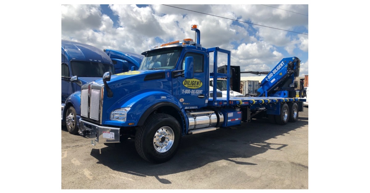 Diligent First in Florida to Provide Concrete Washout Pan Service