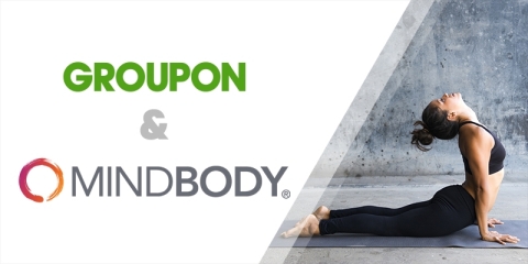Groupon is expanding its partnership with MINDBODY to connect Groupon users with thousands more bookable fitness, beauty and wellness experiences in their local neighborhoods. (Photo: Business Wire)