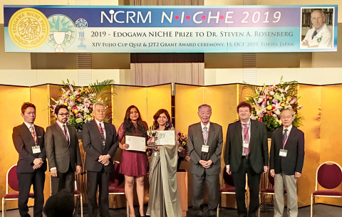 Los Logros del Dr. Steven Rosenberg en Inmunoterapia contra el Cáncer Inspiran a Jóvenes Investigadores en el Japón y en India Gana la XIV.ª Competencia Fujio Cup sobre Células Madre