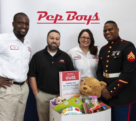 Toys for Tots collection bins will be placed in nearly 1,000 locations in the U.S. and Puerto Rico. Customers who donate can receive a discount on parts, accessories or service. (Photo: Business Wire)