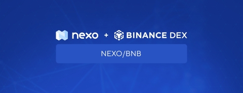 NEXO Tokens Now Trading on Binance DEX (Graphic: Business Wire)