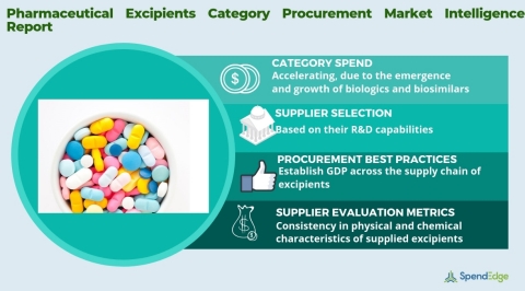 Global Pharmaceutical Excipients Market Procurement Intelligence Report. (Graphic: Business Wire)