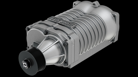 Eaton’s TVS® R2650 supercharger helps boosts the hand-built and Ford Performance-tuned, 5.2-liter V8 engine that powers the all-new 2020 Shelby GT500. (Photo: Business Wire)