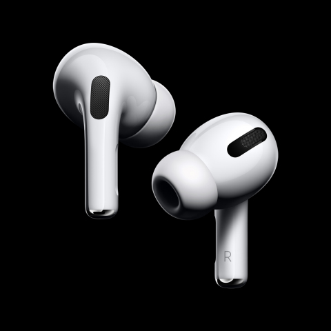 AirPods Pro bring Active Noise Cancellation with superior sound to the AirPods family. (Photo: Business Wire)