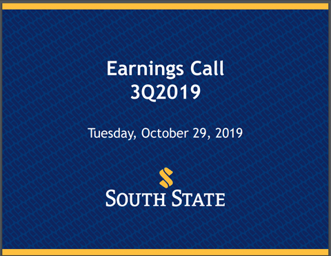 Earnings Call 3Q 2019