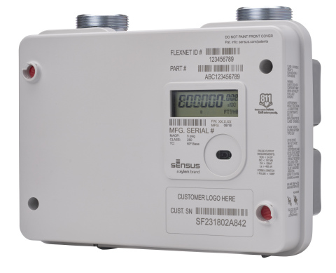 The new Sensus Sonix IQ residential gas meter’s advanced smart sensing includes continuous health checks, theft and tamper detection, plus storage for 90-days of hourly data. (Photo: Business Wire)