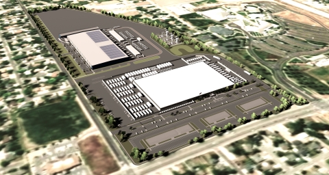 Aerial view of the Salt Lake Metro Data Center Campus (Graphic: Business Wire)