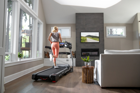 Popular Bowflex® Results Series BXT216 and BXT116 treadmills will be compatible with the JRNY™ app, delivering real-time coaching and guided runs that automatically adjust to the user’s fitness level. (Photo: Business Wire)