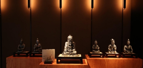 Figurines of Confucius and his disciples from Celestial Wisdom (Photo: Business Wire)