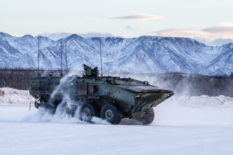 The U.S. Marine Corps has awarded BAE Systems a $120 million contract for continued low-rate production of the Amphibious Combat Vehicle. (Photo: BAE Systems, Inc.)