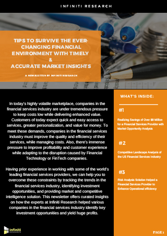 Tips to survive the ever-changing financial environment with timely and accurate market insights