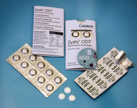 Zydis® ODT Fast Dissolve Technology by Catalent (Photo: Business Wire)
