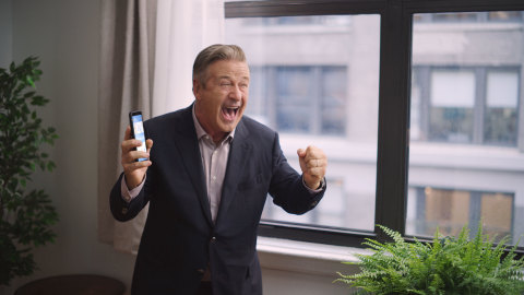 Alec Baldwin collaborates with Words With Friends in creative campaign. (Photo: Business Wire)